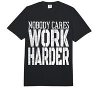 Nobody Cares Work Harder Fitness Workout Motivación Comfort Colors Adult Heavyweight T-Shirt