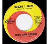 Nobody I Know/You Don't Have To Tell Me (7"/45 rpm)