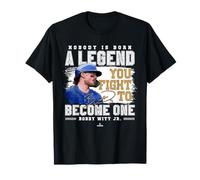 Nobody Is Born A Legend Bobby WITT Jr. Kansas City Baseball Camiseta