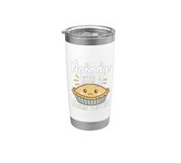 Nobody likes A Soggy Bottom British Baking Texto blanco Vaso térmico de acero inoxidable de doble pared