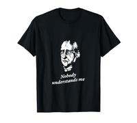 Nobody understands me triste Hegel Shirt - Regalo filósofo Camiseta