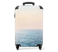NoBoringSuitcases.com® Equipaje de Mano Maleta Trolley Maleta con Ruedas Pequeña Maleta de Viaje con 4 Ruedas - Mar - Naturaleza - Sol - Agua - Tabla Equipaje