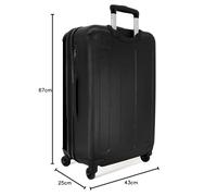 NoBoringSuitcases.com® Plantilla de Mr-Mrs, Señor propio nombre, Mittelgroß, Maleta