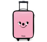 NoBoringSuitcases.com® x Henry Maleta Infantil Compacto 48x31x19 cm Maletas De Viaje Cabina Trolley con Ruedas LED Rigida Ultraligero - Niñas - Hetty - Rosa - Aspiradora