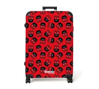 NoBoringSuitcases.com® x Henry Trolley Grande Infantil 77x51.5x28 cm Equipaje Maleta Viaje Rígido Ligero 4 Ruedas Talla L XL Maletas Grandes Rojo - Aspiradora