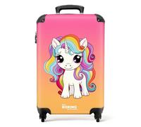 NoBoringSuitcases© Maleta Infantil, Niños, Niña con Ruedas