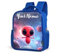 NoBoringSuitcases© Mochila Infantil 8L Mochila Para Niños Azul Backpack Mochilas Escolares Colorido Mochila Bebe Espacio Universo Bolsa Adolescente Mochila Pequeña School Bag