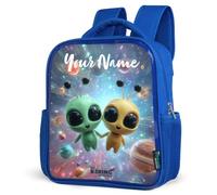 NoBoringSuitcases© Mochila Infantil 8L Mochila Para Niños Azul Backpack Mochilas Escolares Colorido Mochila Bebe Espacio Universo Bolsa Adolescente Mochila Pequeña School Bag