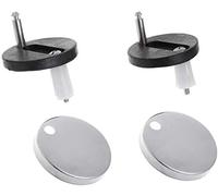 Nobrand Bisagras de asiento de inodoro universales (2 unidades)