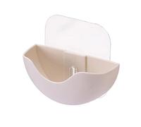 NOBRIM Jaboneras para Barra de jabón Montaje en Pared Caja de jabón de Drenaje Semicírculo Soporte Estante Baños Contenedor Caja organizadora de Almacenamiento