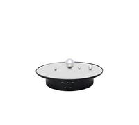 NOBRIM Titular de Gafas Soporte de exhibición de rotación eléctrica Placa giratoria Mesa de Tiro giratoria Props 20 * 20 * 4 cm Adorno de Escritorio con Soporte de exhibición de anteojos