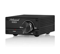 Nobsound Amplificador de potencia digital de 100 W Full Frequency Mono Channel Audio Mini Amp with Power Supply (Black)
