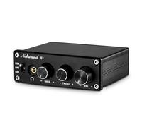 Nobsound Audio Q3 - Amplificador de audio estéreo DAC USB / Óptico / Coaxial a RCA AUX 24 Bit/192 kHz Digital a Analógico Audio Converter Decodificador para cine en casa / TV Altavoz activo