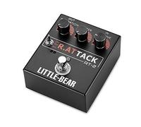 Nobsound Little Bear 3 RAT Tack Guitarra Bajo Distorsión Efecto Efector Stomp Box Fuzz Pedal LED