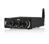 Nobsound Mini Amplificador Digital Bluetooth HiFi Estéreo 200W con ajustes de graves y agudos para altavoces domésticos