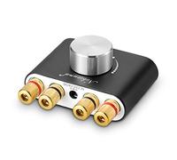 Nobsound Mini Bluetooth Amplificador; Estéreo Hi-Fi Digital Amp 2.0 Canal 50 W × 2 con Entrada Aux/USB/Bluetooth; Receptor Wireless de Audio