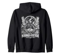Nobunaga Y Hideyoshi Fuego De Unificación Samurai Sudadera con Capucha