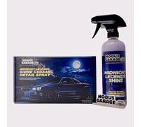 Nobu's Garage Spray de cerámica para detalles de automóviles profesionales, botella de 16 onzas, detallado de pulverización rápida y revestimiento de mantenimiento, lavado sin agua para pintura