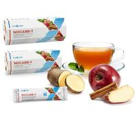 NOCARB T Té de Fibras Solubles, Yacon, Manzana, Canela y Green Tea. Te divina solucion para Control de Azúcar y Carbohidratos. Infusiones sin azucar. Tea bags de 5g (Pack 14, 70.0, gramo)