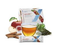 NOCARB T Té de Fibras Solubles, Yacon, Manzana, Canela y Green Tea. Te divina solucion para Control de Azúcar y Carbohidratos. Infusiones sin azucar. Tea bags de 5g (Pack 28, 140.0, gramo)