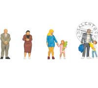 NOCH 15415 Figuras Personajes Escala H0 1:87 Primer Día De Escuela