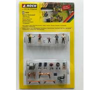 Noch 16200 Set De Personajes Y Accesorios Para Barbacoa Party Escala H0 1:87