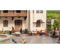 Noch-Figurita del Mundo Restaurante, Multicolor, Large (16246)