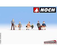NOCH - 18116 - vía H0 - viajeros - Multicolor