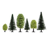 Noch 32811 - Lote de 25 modelos de bosque mixto (3,5-9 cm) , color/modelo surtido