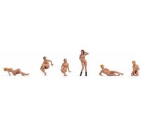 Noch 36949 - Conjunto De 6 Carne Modelos Figura Juego N Gauge - 2nd Clase Envío