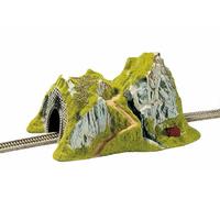 Noch 48670 - Túnel, de 1 vía, recto, 31 x 18 x 14 cm, altura bajo el techo 5,6 cm