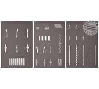 Noch 60740 - Escala H0 N TT - Kit Para Realizar Señalización Vial Sobre Asfalto