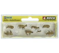 Noch- Animales Vacas, Marrones oscuras, Multicolor, S (36722)