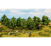 NOCH Árboles de Hoja Caduca, 16 Pieza, 10-14CM Alto, Perfecto para Modelo En