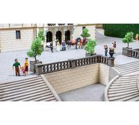 NOCH Balaustrada, barandilla de modelismo, para el Ancho de vía H0 paisajismo detallado