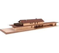 NOCH Bergün - Kit de construcción de maquetas (33,7 x 7 cm, con técnica de Corte láser para Carril N