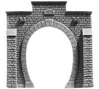 Noch- Boca de túnel, una Via, Color marrón/Gris, 7.9 x 7.6 cm (34851)
