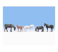 NOCH- Caballos, Color Coloured (18215)