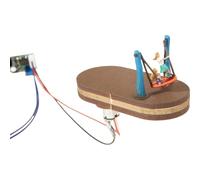 NOCH® Columpio para Nido de pájaros, Escena de Juegos en Movimiento, para Recuerdos de Infancia a Escala 1:87 (H0)