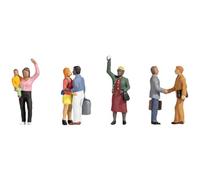 NOCH® Despedida, Figuras coloreadas a Mano, H0 1:87 para Pista y dioramas