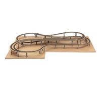 NOCH Easy Track St Andreas - Kit de construcción para Carril H0, Ideal para maquetas de ferrocarril y rutas sin Esfuerzo
