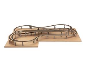 NOCH Easy Track St Andreas - Kit de construcción para Carril H0, Ideal para maquetas de ferrocarril y rutas sin Esfuerzo