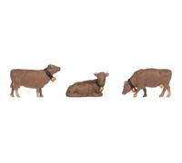 Noch Escena de Sonido 2.0 "Campanas de Vaca, con Figuras en Miniatura y módulo de Sonido, Modelo Animal para Modelo de ferrocarril Carril N