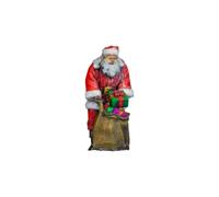 NOCH® Figura de Papá Noel con impresión 3D de plástico, 1:87 (H0) para paisajes de Invierno y Navidad