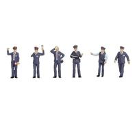 NOCH Figuras H0 de funcionarios de ferrocarril de Alemania, Figuras para el Modelo H0, Crear escenas realistas