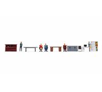 NOCH Figuren-Themenwelt „Oficina “, Set Con Figura Modelo Adán, Accesorio para