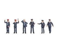 NOCH H0 Figuras Oficiales República Checa, Set Figuras para Modelismo Escala H0