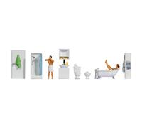 NOCH H0 Figuras Temáticas "Baño", Decoración Detallada Para