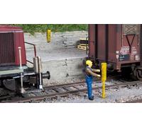 NOCH® Juego de 10 Unidades para trayectoria H0 Estaciones de Tren y talleres