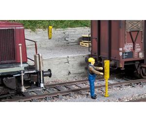 NOCH® Kit de comunicación Realista para Pista 1:160 (N), Ideal para Estaciones de Tren y talleres